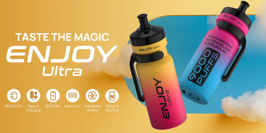 All Flavours In Stock Enjoy Enjoy Ultra 9000 Puffs | 9K Bulk Buy All Flavours | ANY 2 FOR £17 - UK Vape World
