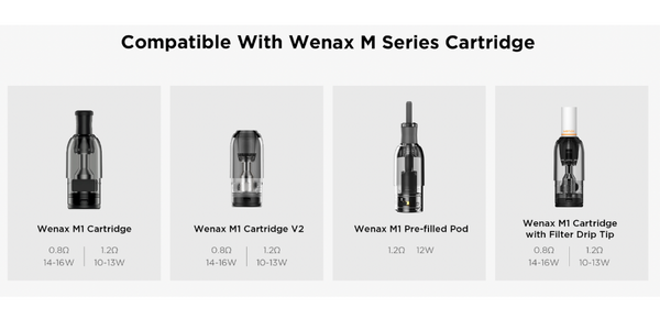 Shop Replacement Pods for WeNax M1 Kit