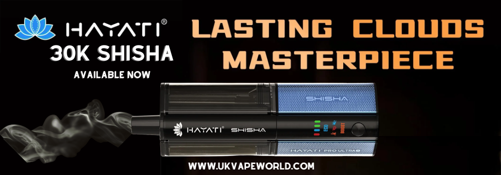 Hayati 30K Shisha Pro Lasting Clouds - New Prefilled Pod kit
