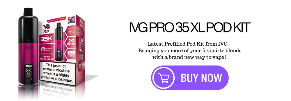 IVG Pro XL 35K Prefilled pod Kit