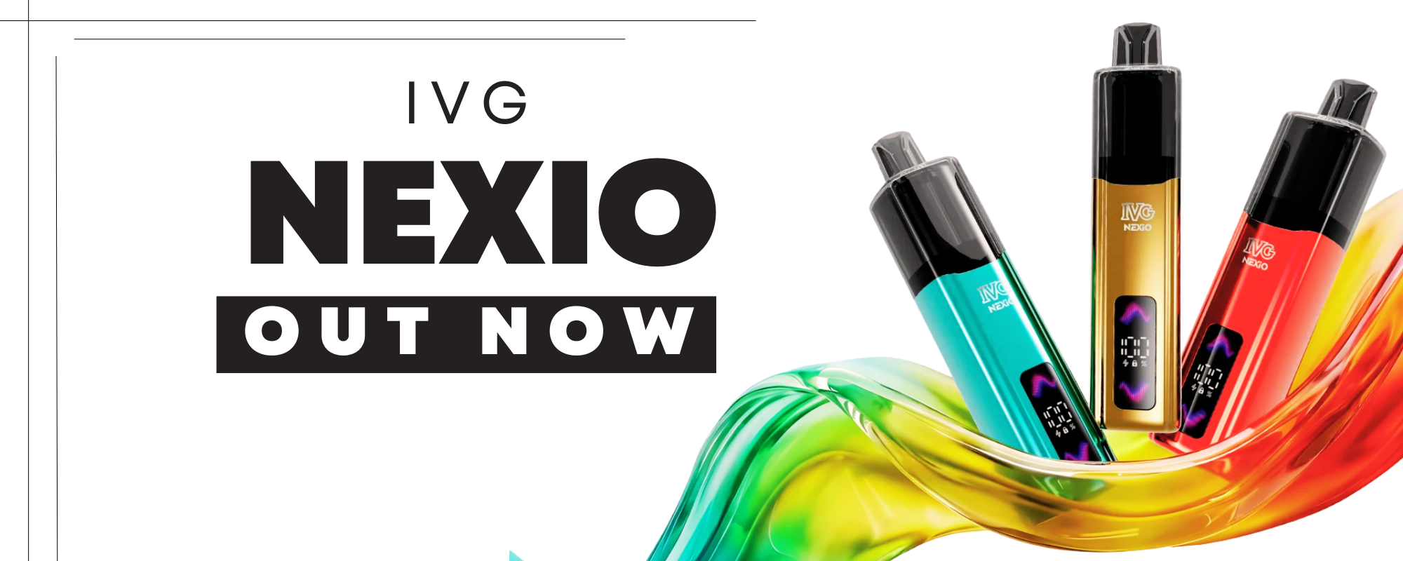 Shop IVG Nexio 10K Puff Prefilled Pod Kit - Any 2 For £18 - UK Vape World