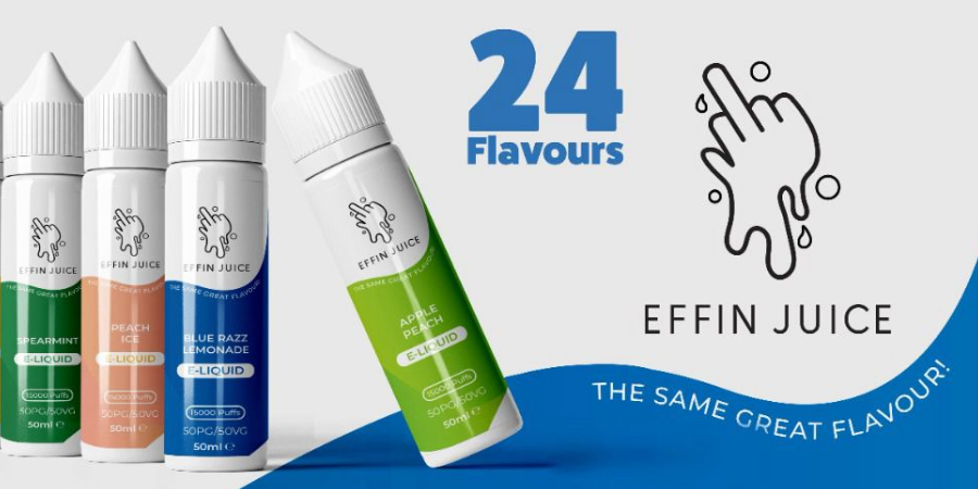 All EFFIN Juice 50ML Shortfill Eliquid - UK Vape World