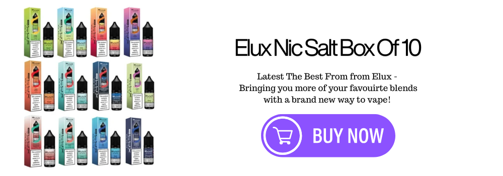 Elux Nic salt box of 10 promotional image