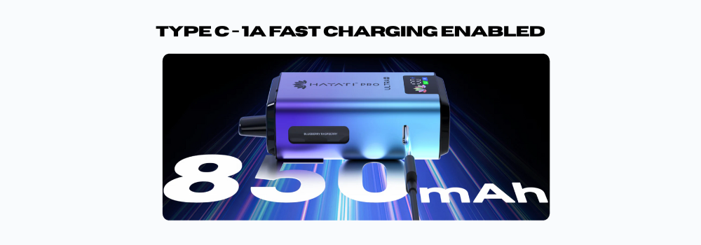 Fast Charging Enabled On Hayati 50K Pod Kit