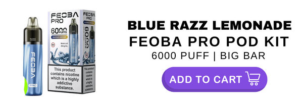 Feoba Pro 6000 Blue Razz Lemonade