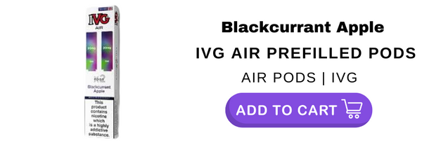 Blackcurrant apple ivg air
