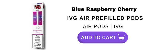 Blue Raspberry Cherry IVG air