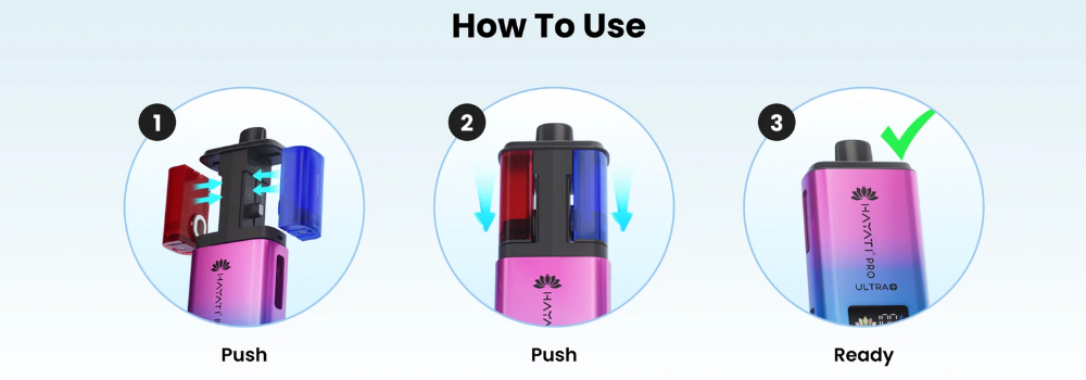 How to Use - Hayati 50K Pro Ultra S 50000 Puff Twist Pod Kit