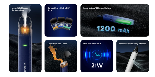Features Of Innokin Endura V Pod Kit