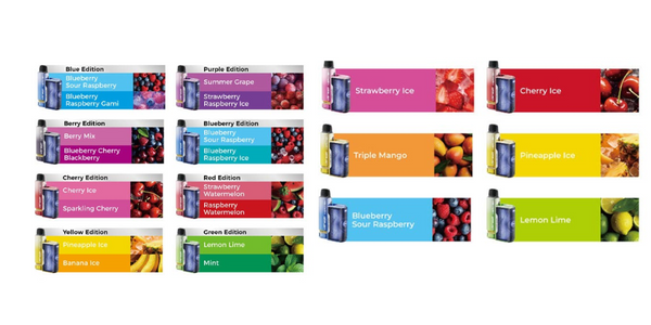 LOST MARY NERA ALL FLAVOURS DEPICTION