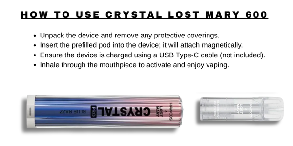 How To use Lost Mary Hawcos 600 Pod Kit ?
