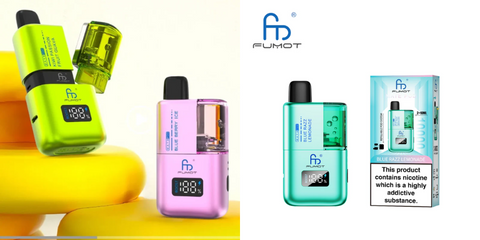 Fumot Mate 10K How to Use Image - UK Vape World