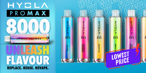 Promotional Banner Image For Hyola 8000 Puff Kit