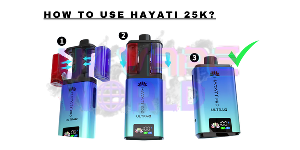How To Use Hayati Pro Ultra+ Prefilled Pod Kit: