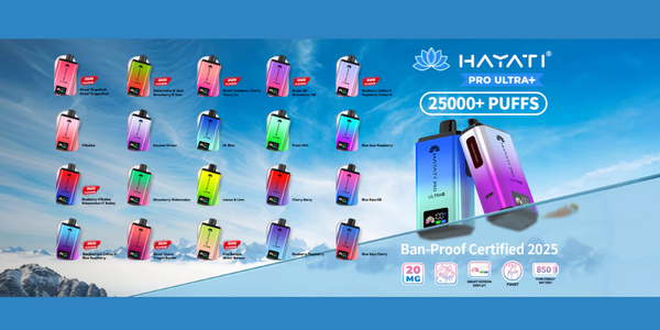 Hayati Pro Ultra+ Plus Prefilled Pod Kit Flavous List: