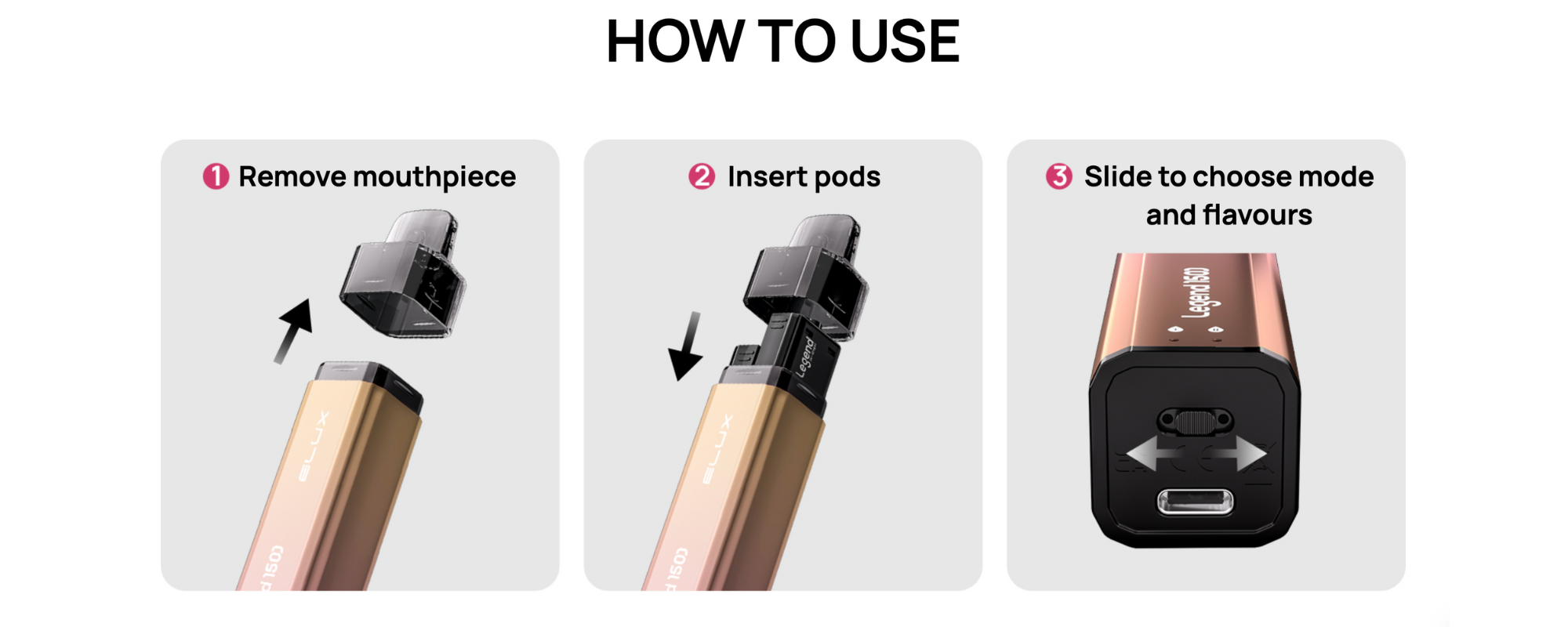 How to use Elux 2in1 1500 Puff Prefilled Pod Kit?