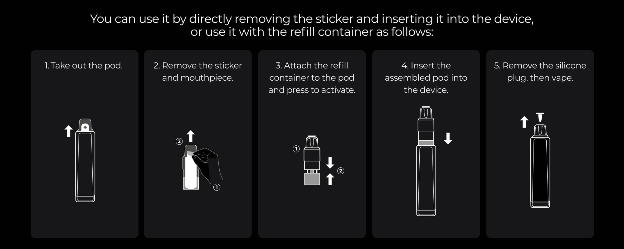 How to use Lost Mary 7K Replacement Pods Refil - £5.99
