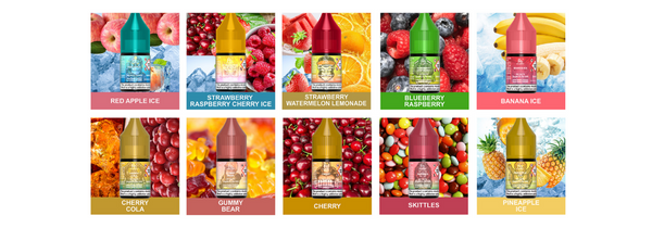 RandM Salt Flavours List