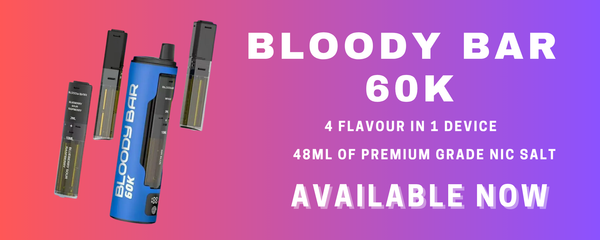 Shop Bloody Bar 60K Prefilled Pod Kit - UK Vape World