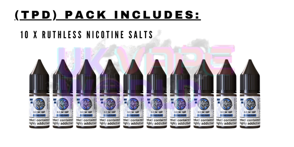 Ruthless Eliquid Box Of 10