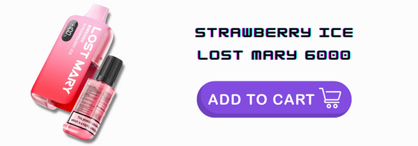 Strawberry ICE - Lost Mary 6K - UK Vape World