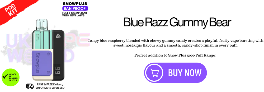 Blue Razz Gummy Bear Snow Plus Swift Kit