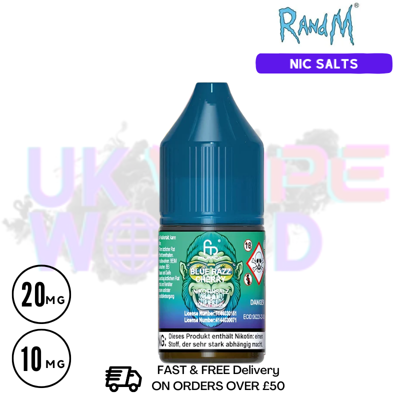 Blue Razz Cherry Randm Salt