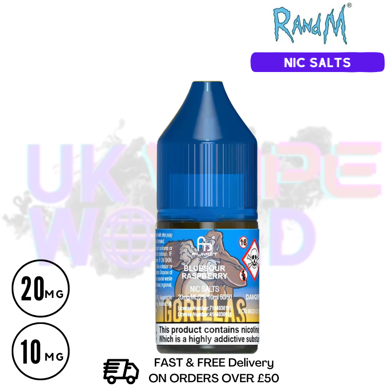Blueberry Sour Raspberry Randm salt