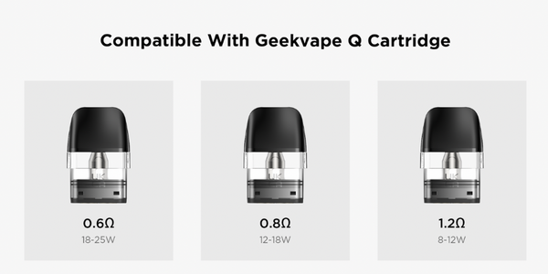 Replacement Pod Options For GeekVape Wenax Q Kit