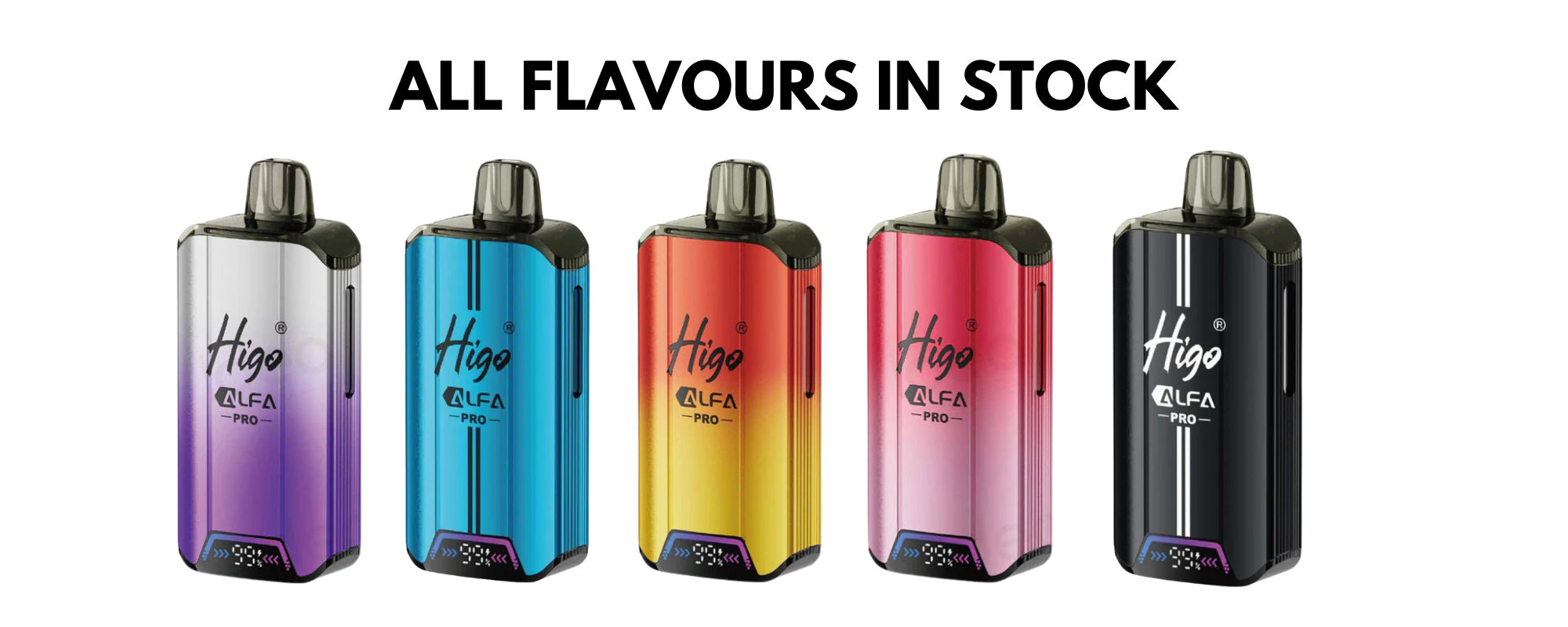 Higo 25000 Puff Kit - All Flavours In Stock!