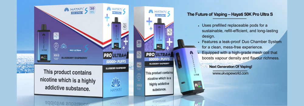 Shop Hayati 50K Next Generation Of Vaping - UK Vape World