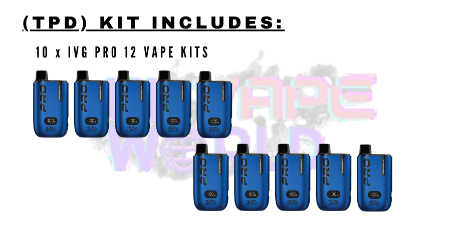 What's In The Box Ivg Pro 12 Kits?