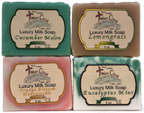 Natural Coconut Milk Bath Bar Soaps