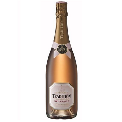 Villiera Tradition Rose Brut NV Stellenbosch South Africa 750 mL