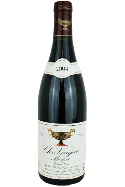 Bernard Gros Frère et Soeur Clos Vougeot Grand Cru Musigni Burgundy France 2004 750 mL Bernard Gros Frère et Soeur Clos Vougeot Grand Cru Musigni Burgundy France 2004 750 mL