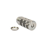 1/2 x 28 Competition Muzzle Brake - Stainless 1/2 x 28 Competition Muzzle Brake - Stainless