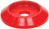 Body Bolt Washer Plastic Red 50pk