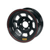 Wheel 14x7 D-Hole 5x 4.5in 3in BS Black