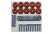 Body Bolt Kit Red 10 Pack