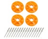 Scuff Plate Plastic 4pk Orange