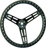 Steering Wheel 15in Dished Drilled Black