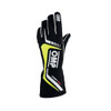 First EVO Gloves Black And Yellow Large