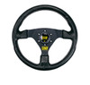 Racing GP Steering Wheel 3 Spoke 330mm Black