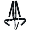 Harness 5pt Black Indiv Shoulder Pull-Down