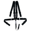 Harness 5pt Black Indiv Shoulder Sprint Pull-Dwn