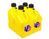 Utility Jug 5 Gal Yellow Square (Case 4)