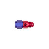 #8 to #8 Fem Fuel Press Adapter w/ 1/8 NPT Port