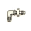 #6 to #6 Male Bulkhead Adapter Fitting 90-Deg