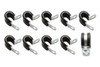 Cushion Clamps for 3/4in (-12AN) Hose Pack of 10