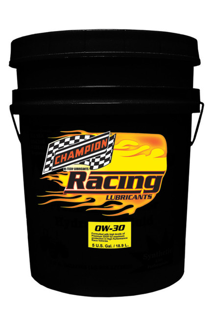 0w30 Synthetic Racing Oil 5 Gallon
